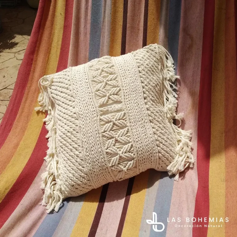 Funda de Cojín Macramé - Imagen 3
