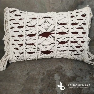 Funda de Cojín Macramé